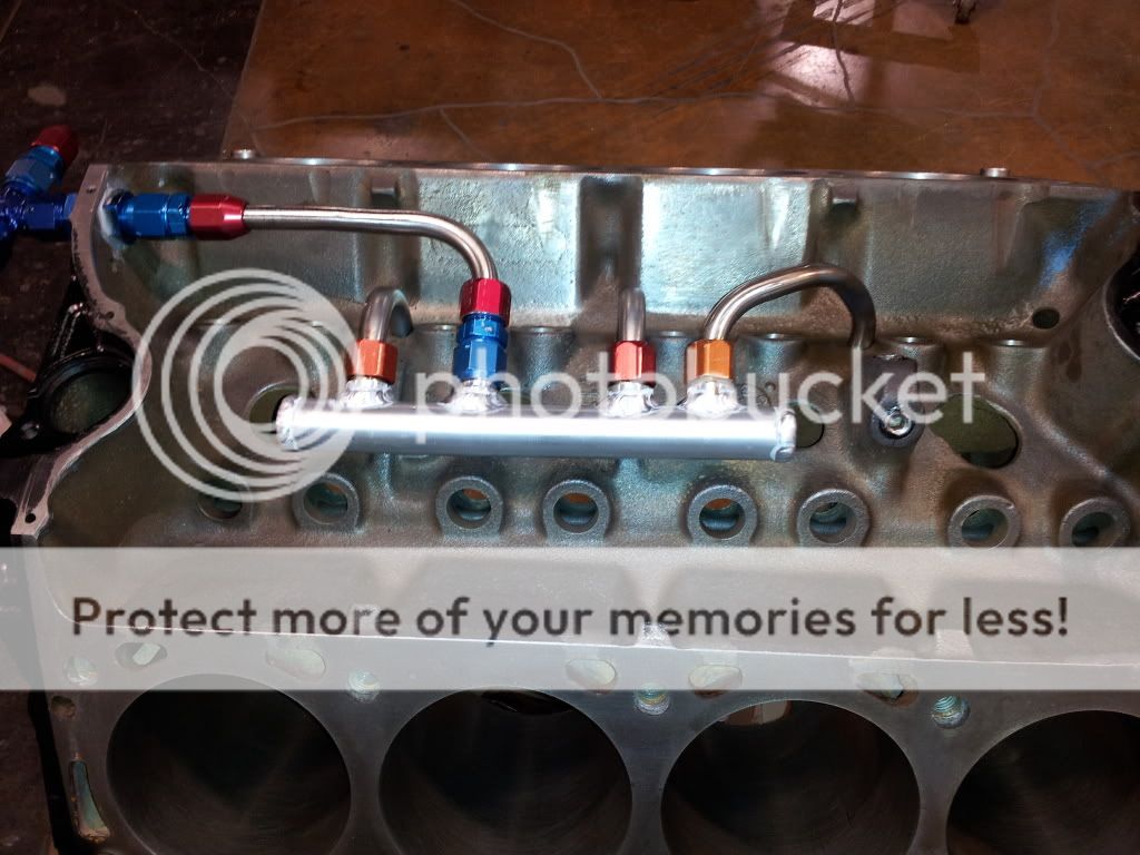 Ford 460 oiling mods